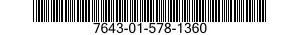 7643-01-578-1360 TOPOGRAPHIC GEOSPATIAL PRODUCTS 7643015781360 015781360