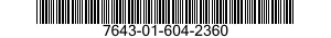 7643-01-604-2360 TOPOGRAPHIC GEOSPATIAL PRODUCTS 7643016042360 016042360