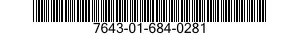 7643-01-684-0281 TOPOGRAPHIC GEOSPATIAL PRODUCTS 7643016840281 016840281