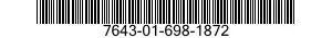 7643-01-698-1872 TOPOGRAPHIC GEOSPATIAL PRODUCTS 7643016981872 016981872