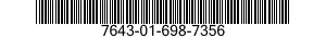 7643-01-698-7356 TOPOGRAPHIC GEOSPATIAL PRODUCTS 7643016987356 016987356