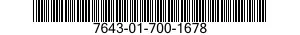 7643-01-700-1678 TOPOGRAPHIC GEOSPATIAL PRODUCTS 7643017001678 017001678