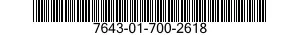 7643-01-700-2618 TOPOGRAPHIC GEOSPATIAL PRODUCTS 7643017002618 017002618