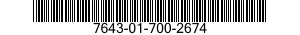 7643-01-700-2674 TOPOGRAPHIC GEOSPATIAL PRODUCTS 7643017002674 017002674