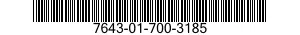 7643-01-700-3185 TOPOGRAPHIC GEOSPATIAL PRODUCTS 7643017003185 017003185