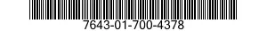 7643-01-700-4378 TOPOGRAPHIC GEOSPATIAL PRODUCTS 7643017004378 017004378