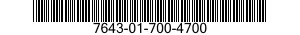 7643-01-700-4700 TOPOGRAPHIC GEOSPATIAL PRODUCTS 7643017004700 017004700
