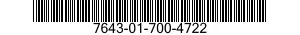 7643-01-700-4722 TOPOGRAPHIC GEOSPATIAL PRODUCTS 7643017004722 017004722