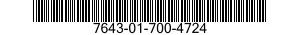 7643-01-700-4724 TOPOGRAPHIC GEOSPATIAL PRODUCTS 7643017004724 017004724