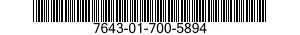 7643-01-700-5894 TOPOGRAPHIC GEOSPATIAL PRODUCTS 7643017005894 017005894
