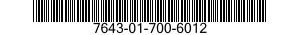 7643-01-700-6012 TOPOGRAPHIC GEOSPATIAL PRODUCTS 7643017006012 017006012