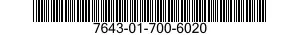 7643-01-700-6020 TOPOGRAPHIC GEOSPATIAL PRODUCTS 7643017006020 017006020