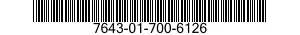 7643-01-700-6126 TOPOGRAPHIC GEOSPATIAL PRODUCTS 7643017006126 017006126