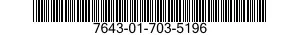 7643-01-703-5196 TOPOGRAPHIC GEOSPATIAL PRODUCTS 7643017035196 017035196