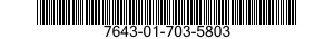 7643-01-703-5803 TOPOGRAPHIC GEOSPATIAL PRODUCTS 7643017035803 017035803