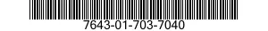 7643-01-703-7040 TOPOGRAPHIC GEOSPATIAL PRODUCTS 7643017037040 017037040