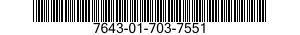 7643-01-703-7551 TOPOGRAPHIC GEOSPATIAL PRODUCTS 7643017037551 017037551