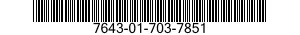 7643-01-703-7851 TOPOGRAPHIC GEOSPATIAL PRODUCTS 7643017037851 017037851