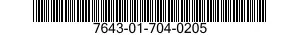 7643-01-704-0205 TOPOGRAPHIC GEOSPATIAL PRODUCTS 7643017040205 017040205