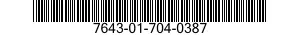 7643-01-704-0387 TOPOGRAPHIC GEOSPATIAL PRODUCTS 7643017040387 017040387