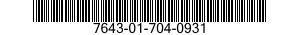 7643-01-704-0931 TOPOGRAPHIC GEOSPATIAL PRODUCTS 7643017040931 017040931