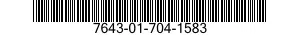 7643-01-704-1583 TOPOGRAPHIC GEOSPATIAL PRODUCTS 7643017041583 017041583