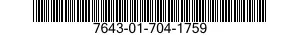7643-01-704-1759 TOPOGRAPHIC GEOSPATIAL PRODUCTS 7643017041759 017041759