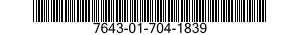 7643-01-704-1839 TOPOGRAPHIC GEOSPATIAL PRODUCTS 7643017041839 017041839