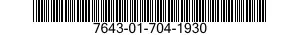 7643-01-704-1930 TOPOGRAPHIC GEOSPATIAL PRODUCTS 7643017041930 017041930