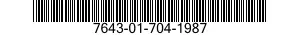 7643-01-704-1987 TOPOGRAPHIC GEOSPATIAL PRODUCTS 7643017041987 017041987