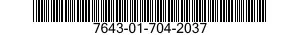 7643-01-704-2037 TOPOGRAPHIC GEOSPATIAL PRODUCTS 7643017042037 017042037