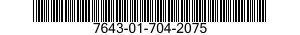 7643-01-704-2075 TOPOGRAPHIC GEOSPATIAL PRODUCTS 7643017042075 017042075