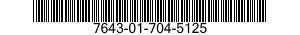 7643-01-704-5125 TOPOGRAPHIC GEOSPATIAL PRODUCTS 7643017045125 017045125