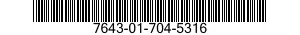 7643-01-704-5316 TOPOGRAPHIC GEOSPATIAL PRODUCTS 7643017045316 017045316