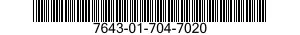 7643-01-704-7020 TOPOGRAPHIC GEOSPATIAL PRODUCTS 7643017047020 017047020