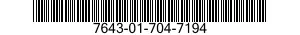 7643-01-704-7194 TOPOGRAPHIC GEOSPATIAL PRODUCTS 7643017047194 017047194