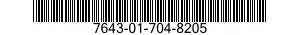 7643-01-704-8205 TOPOGRAPHIC GEOSPATIAL PRODUCTS 7643017048205 017048205