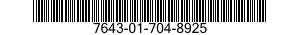 7643-01-704-8925 TOPOGRAPHIC GEOSPATIAL PRODUCTS 7643017048925 017048925