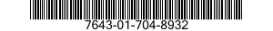7643-01-704-8932 TOPOGRAPHIC GEOSPATIAL PRODUCTS 7643017048932 017048932