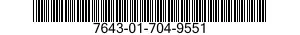 7643-01-704-9551 TOPOGRAPHIC GEOSPATIAL PRODUCTS 7643017049551 017049551