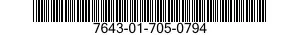 7643-01-705-0794 TOPOGRAPHIC GEOSPATIAL PRODUCTS 7643017050794 017050794
