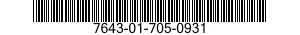 7643-01-705-0931 TOPOGRAPHIC GEOSPATIAL PRODUCTS 7643017050931 017050931