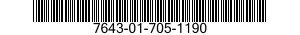 7643-01-705-1190 TOPOGRAPHIC GEOSPATIAL PRODUCTS 7643017051190 017051190