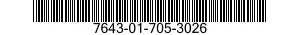 7643-01-705-3026 TOPOGRAPHIC GEOSPATIAL PRODUCTS 7643017053026 017053026