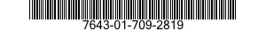 7643-01-709-2819 TOPOGRAPHIC GEOSPATIAL PRODUCTS 7643017092819 017092819