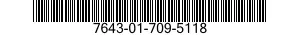 7643-01-709-5118 TOPOGRAPHIC GEOSPATIAL PRODUCTS 7643017095118 017095118