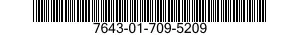 7643-01-709-5209 TOPOGRAPHIC GEOSPATIAL PRODUCTS 7643017095209 017095209