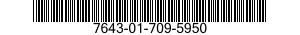 7643-01-709-5950 TOPOGRAPHIC GEOSPATIAL PRODUCTS 7643017095950 017095950