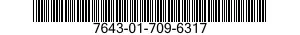 7643-01-709-6317 TOPOGRAPHIC GEOSPATIAL PRODUCTS 7643017096317 017096317