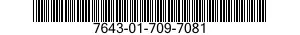7643-01-709-7081 TOPOGRAPHIC GEOSPATIAL PRODUCTS 7643017097081 017097081